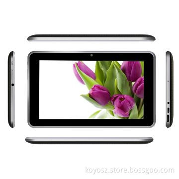7-inch Tablet PCs/MID, Dual Core A9, 1G DDR3 RAM, 8GB Internal Memory, Wi-Fi, Bluetooth, Camera
